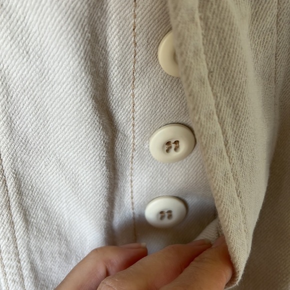 Free people alpha utility skirt in salt - Picture 6 of 11